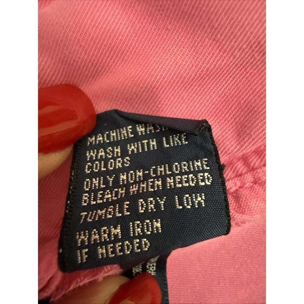 Polo Golf Ralph Lauren Pima Cotton Classic Chino Shorts Size 36‎ Casual Men Pink